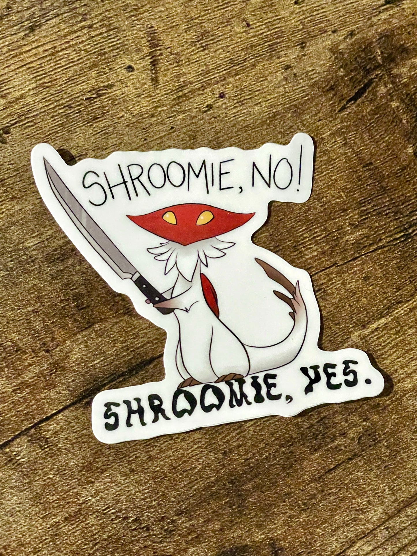 Sassy Shroomling Sticker