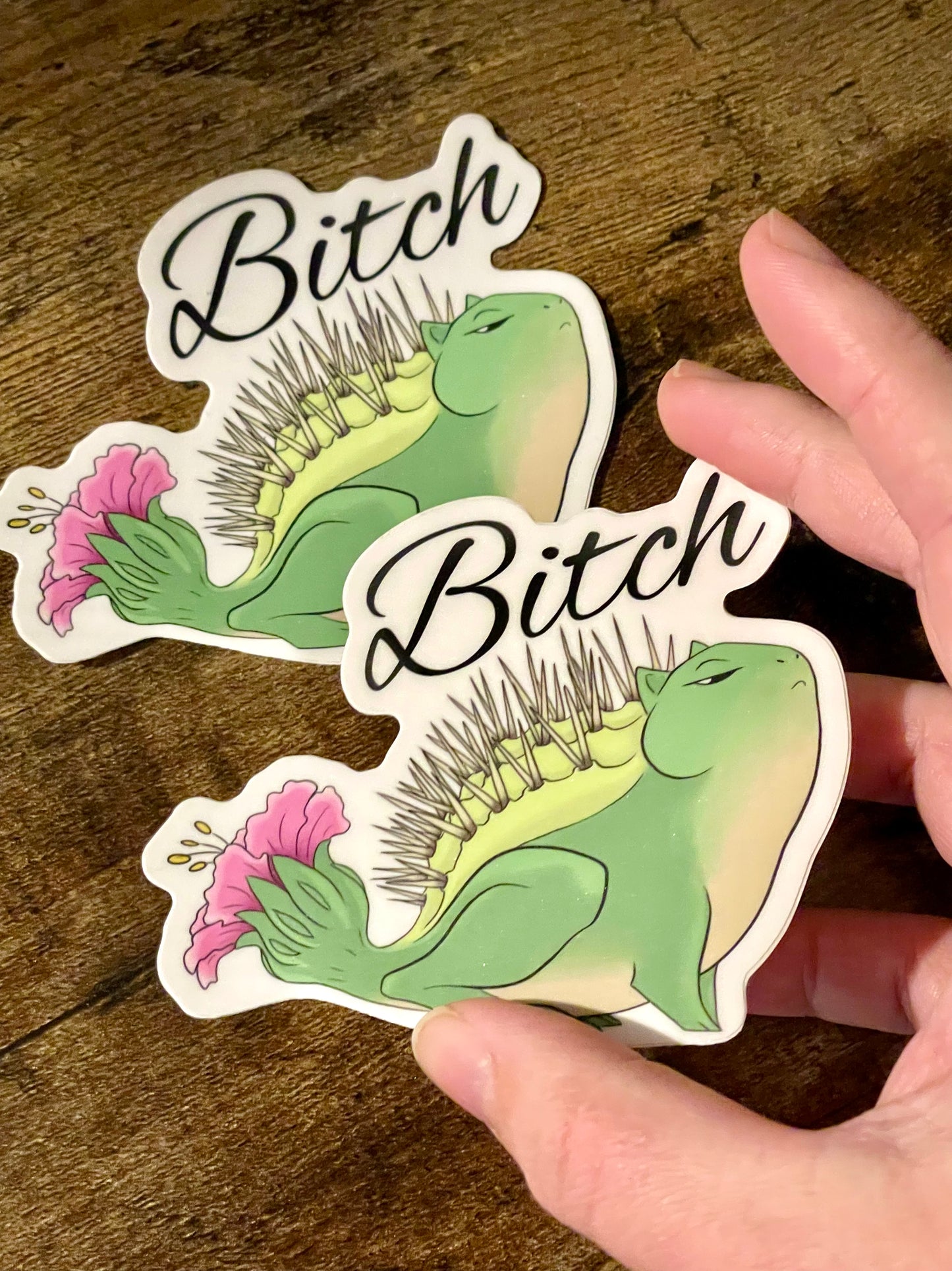 Sassy Cactling Sticker