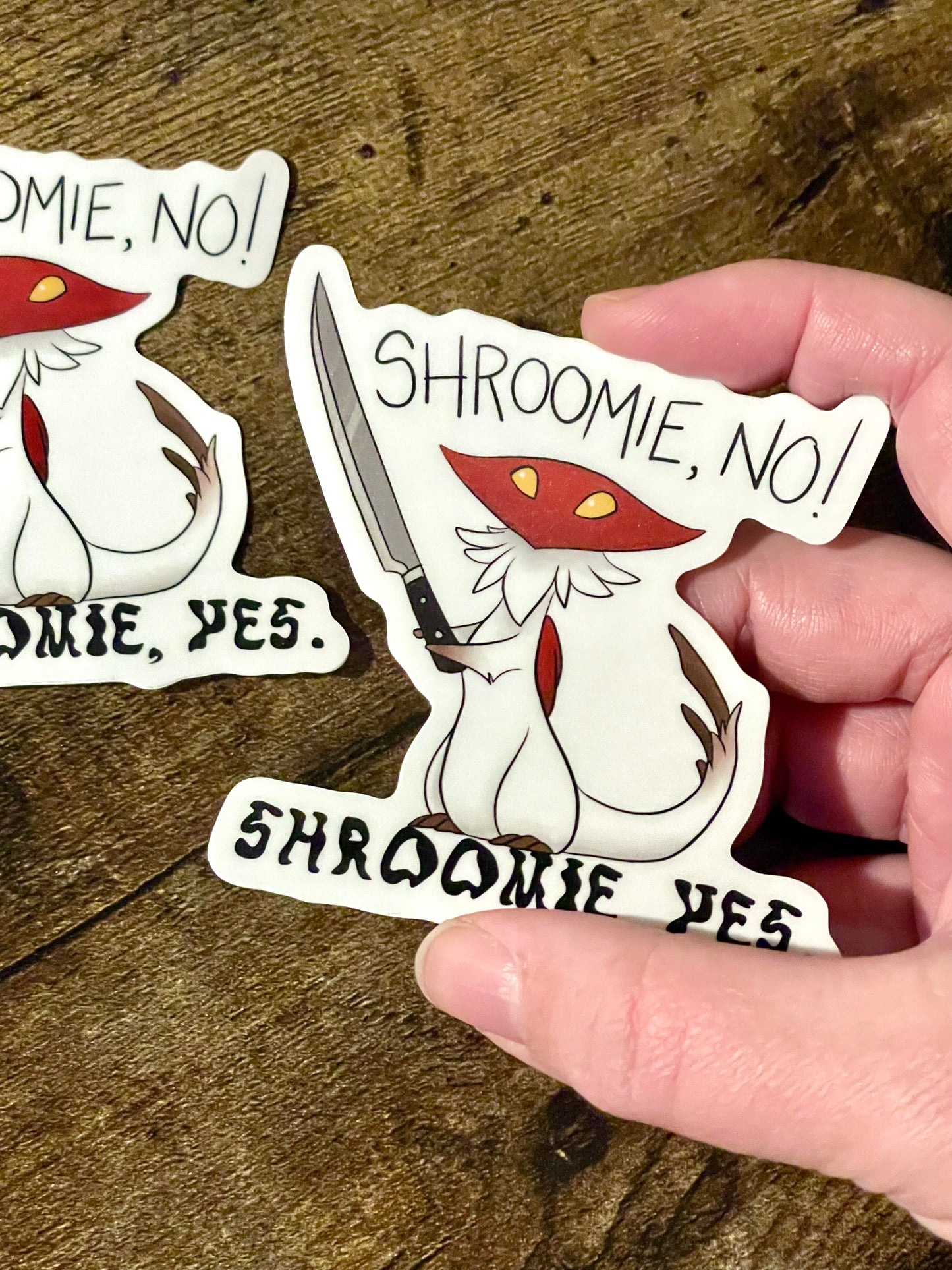 Sassy Shroomling Sticker